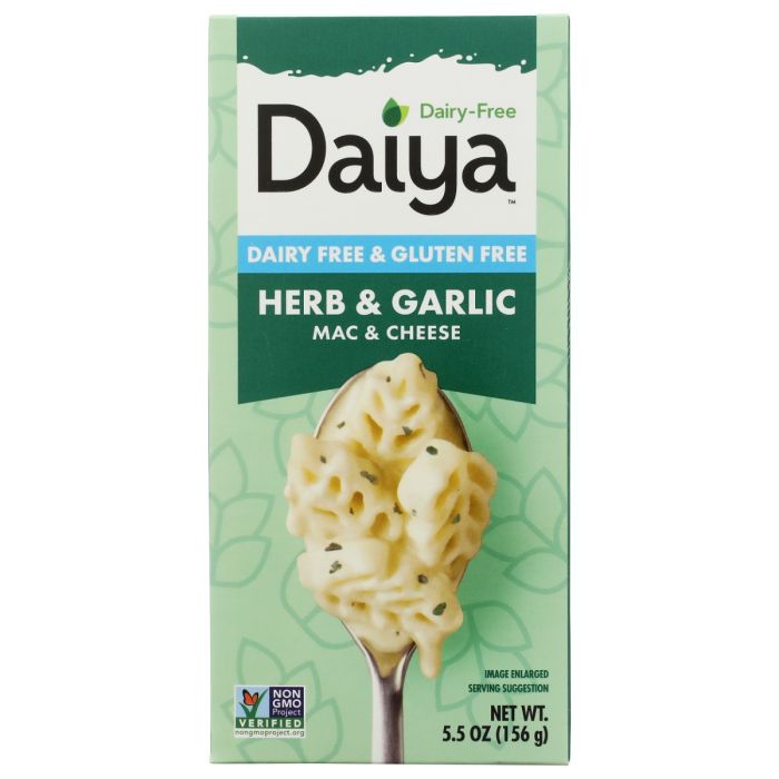 DAIYA: Herb And Garlic Mac And Cheese, 5.5 oz