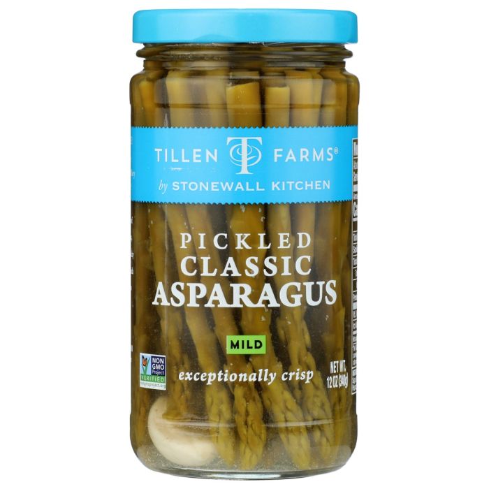 TILLEN FARMS: Mild Classic Pickled Asparagus, 12 oz