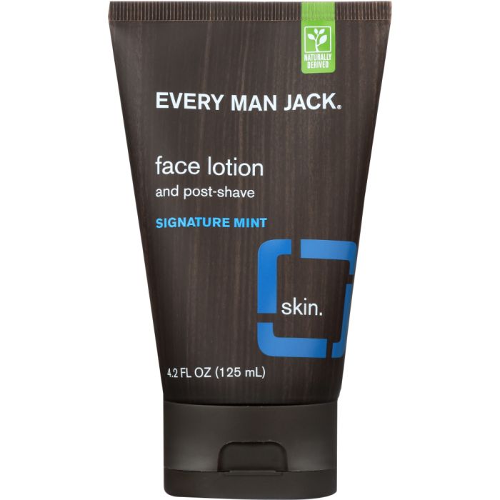 EVERY MAN JACK: Lotion Face Signature Mint, 4 oz
