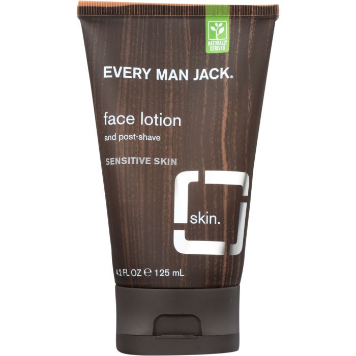 EVERY MAN JACK: Face Lotion and Post-Shave Fragrance Free, 4.2 oz