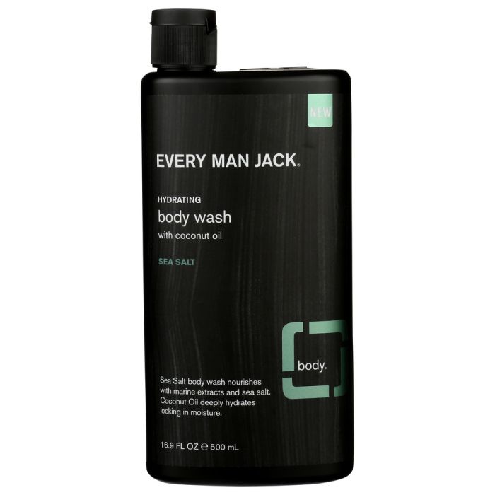 EVERY MAN JACK: Sea Salt Body Wash, 16.9 oz