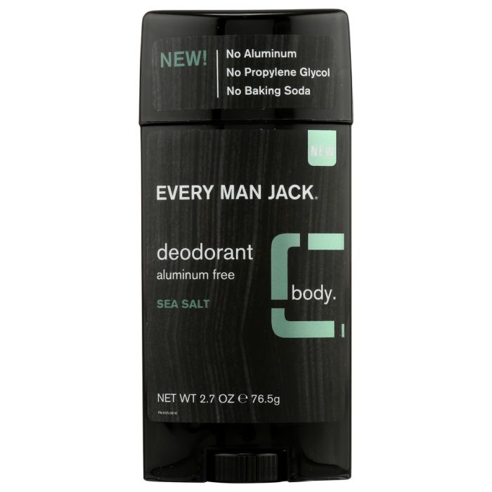 EVERY MAN JACK: Sea Salt Deodorant Stick, 2.7 oz