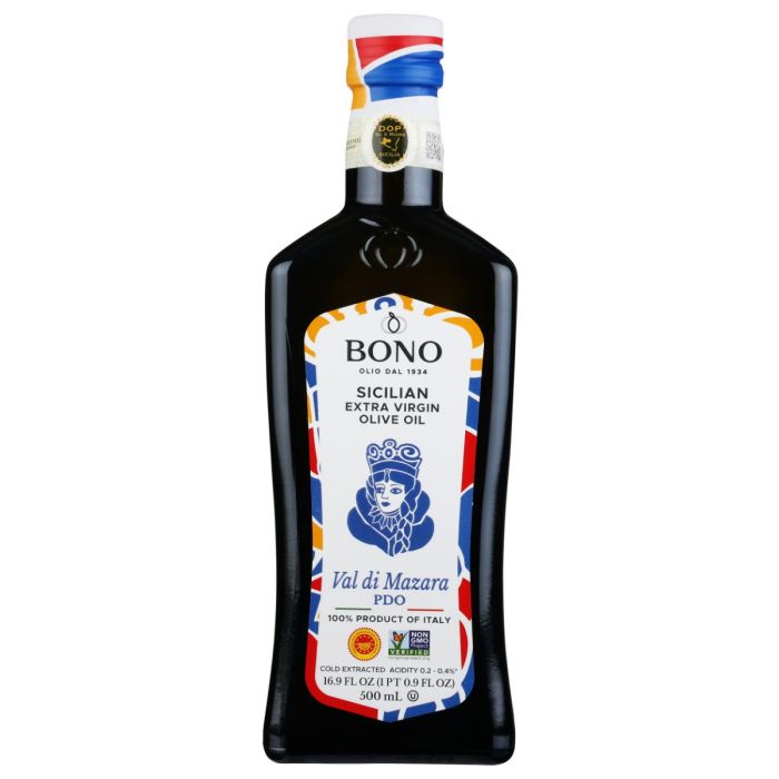 BONO: Sicilian Extra Virgin Olive Oil, 0.5 lt