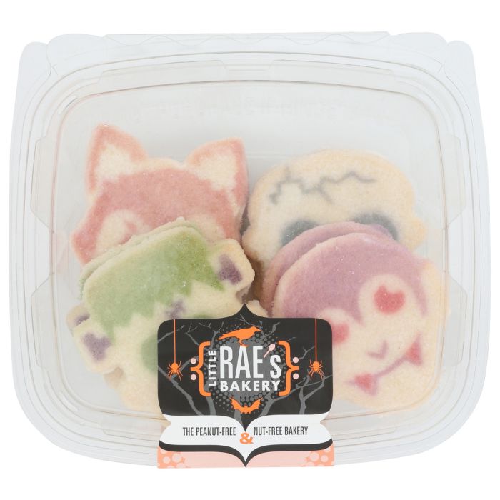 LITTLE RAES BAKERY: Squad Ghouls Shortbread Cookies, 7 oz