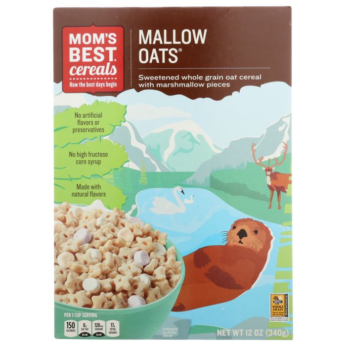 MOMS BEST: Cereal Oats Marshmallow, 12 oz