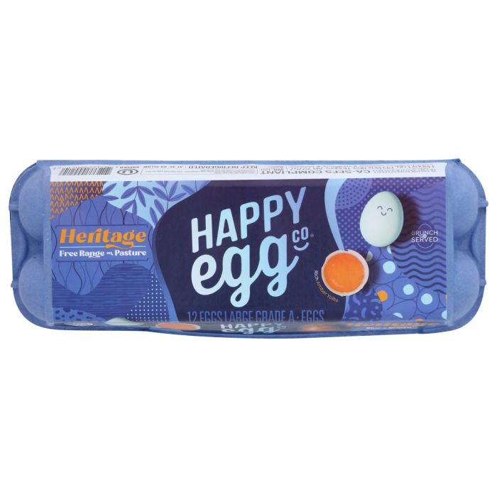 HAPPY EGG: Heritage Breed Egg, 1 dz