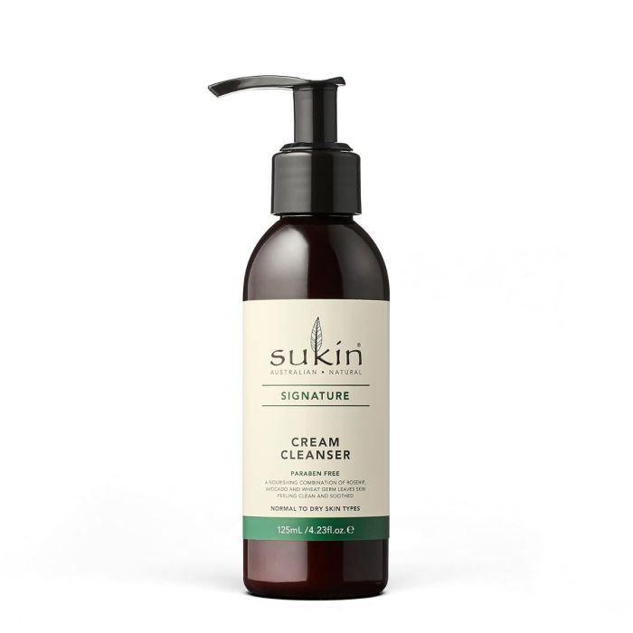 SUKIN: Signature Cream Cleanser, 4.23 fo