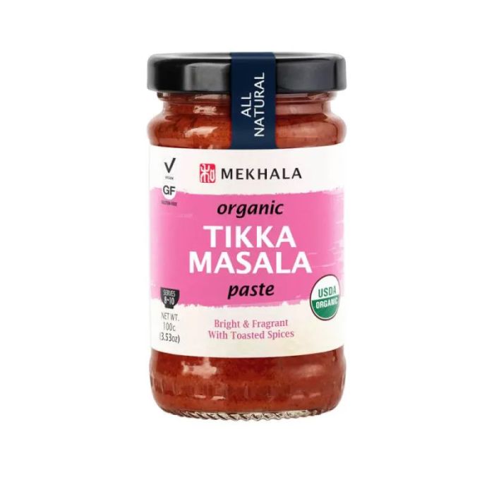 MEKHALA: Organic Tikka Masala Paste, 3.53 oz