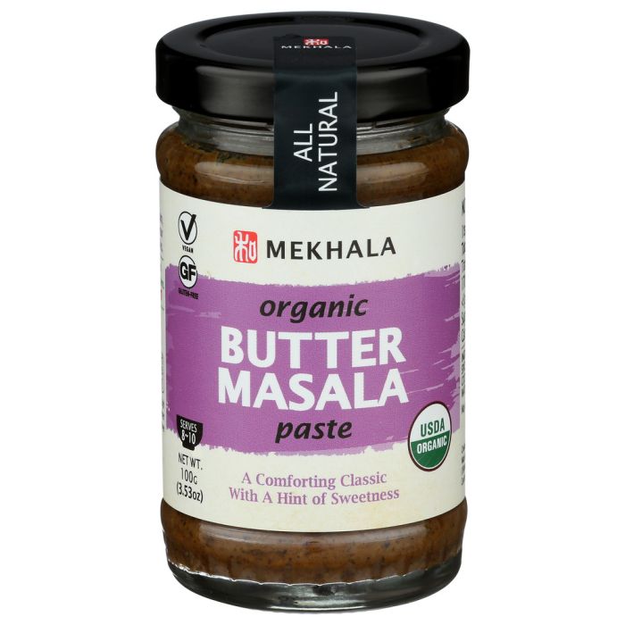 MEKHALA: Organic Butter Masala Paste, 3.53 oz