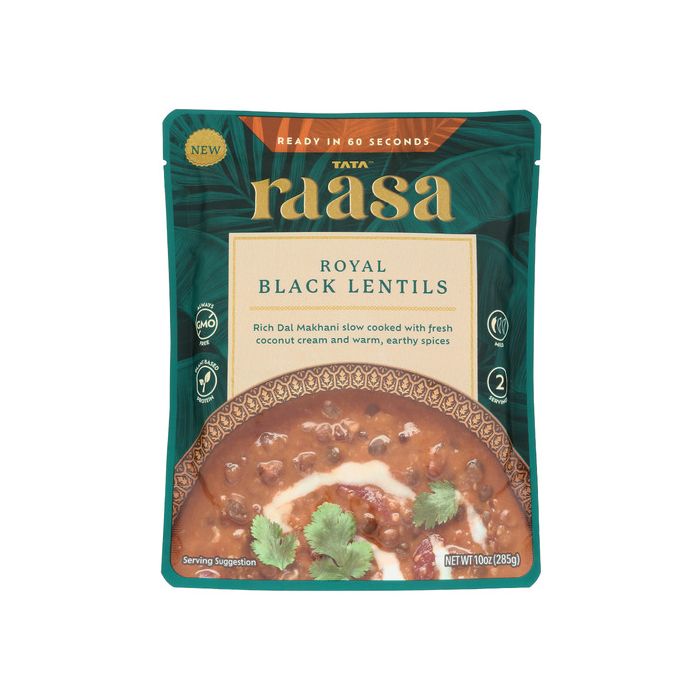 TATA RAASA: Royal Black Lentils, 10 oz
