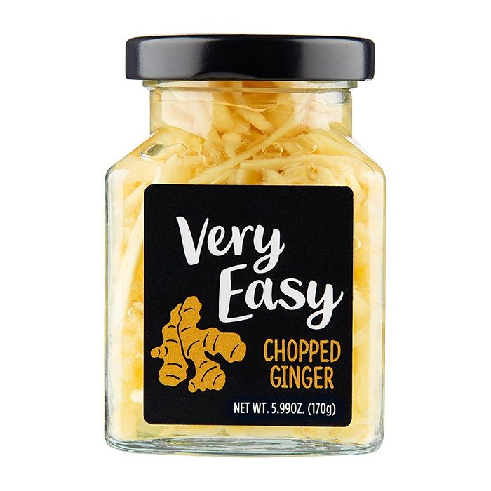 VERY EASY: Chopped Ginger, 5.99 oz