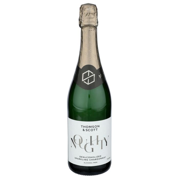 THOMSON AND SCOTT NOUGHTY: Non-Alcoholic Sparkling Chardonnay, 750 ml