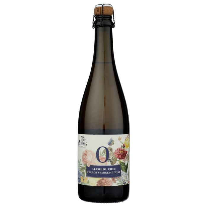 ETHICDRINKS: Alcohol Free French Sparkling Wine, 25.36 fo
