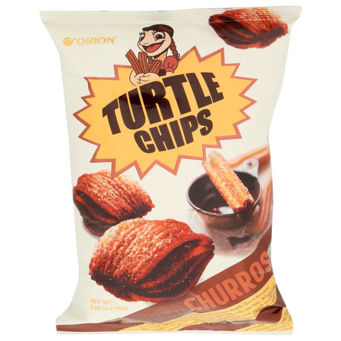 ORION: Choco Churros Turtle Chips, 5.65 oz