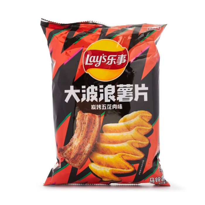 LAYS: Roasted Pork Potato Chips, 2.47 oz
