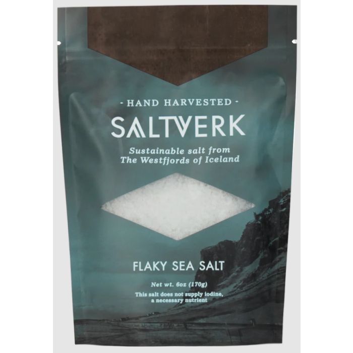SALTVERK: Flaky Sea Salt, 6 oz