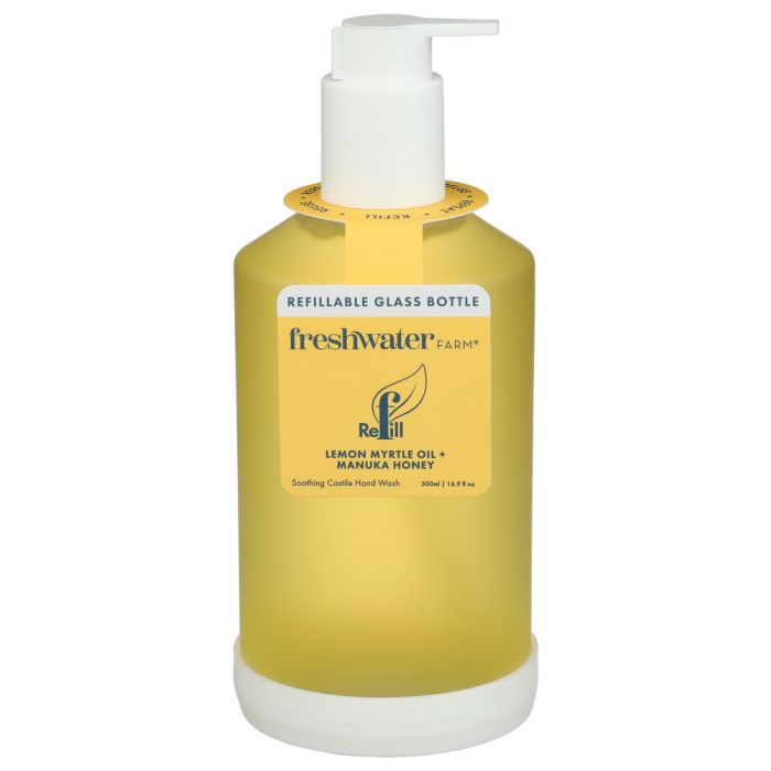FRESHWATER FARM AUSTRALIA: Lemon Myrtle Oil and Manuka Honey Hand Wash, 16.9 fo