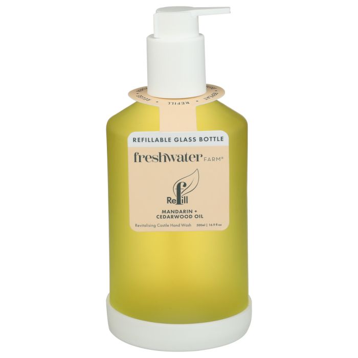 FRESHWATER FARM AUSTRALIA: Mandarin and Cedarwood Oil Hand Wash, 16.9 fo