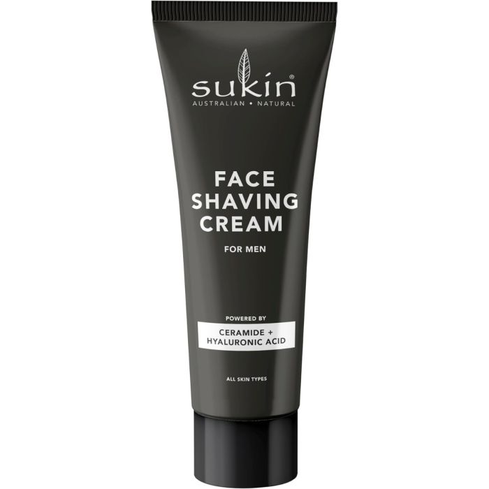 SUKIN: Mens Face Shaving Cream, 8.45 fo