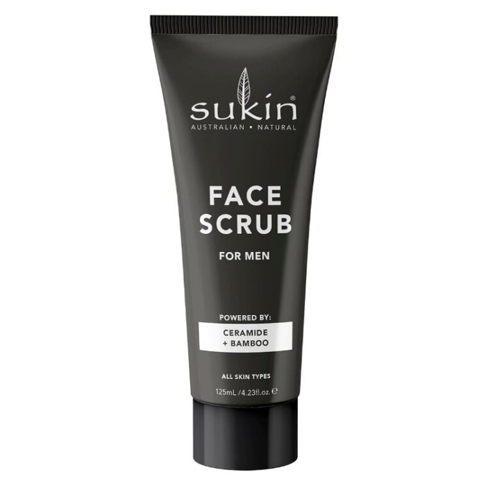 SUKIN: Mens Face Scrub, 4.23 fo