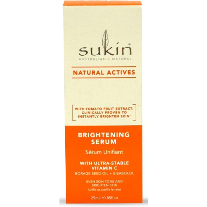 SUKIN: Natural Actives Brightening Serum, 0.85 fo