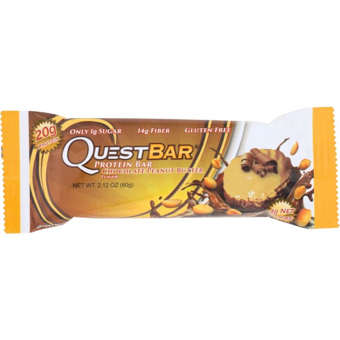 QUEST NUTRITION: Protein Bar Chocolate Peanut Butter, 2.12 oz