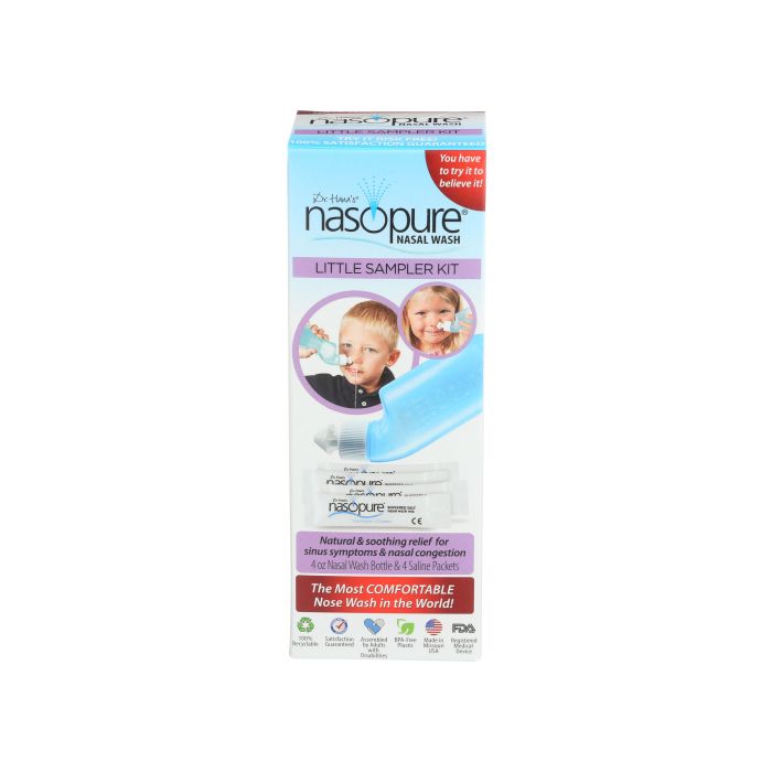NASOPURE: Nasal Wash Little Sampler Kit, 4 oz