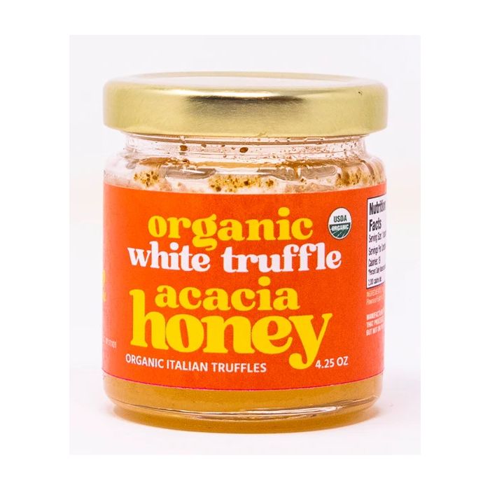 DA ROSARIO: Organic White Truffle Acacia Honey, 4.25 oz