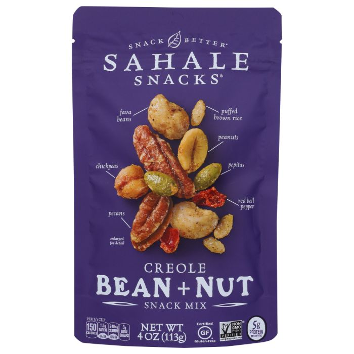 SAHALE SNACKS: Bean Mix Creole, 4 oz
