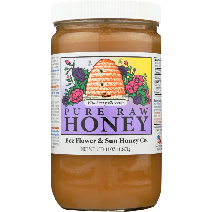 BEE FLOWER AND SUN HONEY: Blueberry Blossom Honey, 44 oz