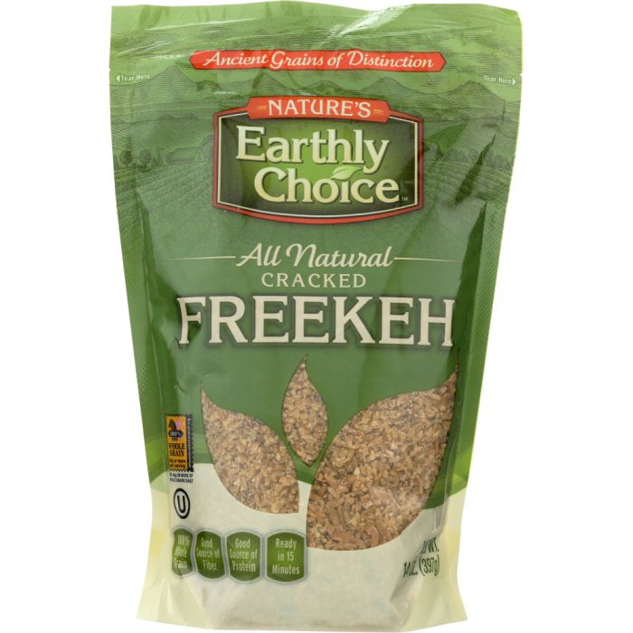 NATURE'S EARTHLY CHOICE: Cracked Freekeh, 14 oz