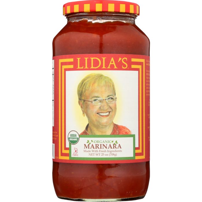 LIDIAS: Organic Marinara Sauce, 25 fl oz