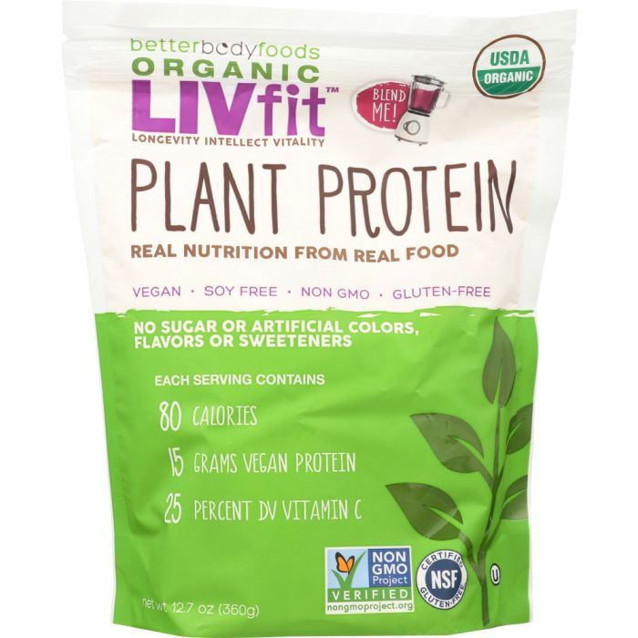 BETTERBODY: Plant Protein LivFit, 360 gm