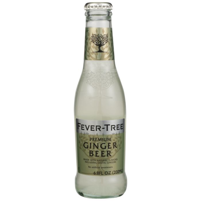 FEVER TREE: Ginger Beer Soda 4 Count, 27.2 fo