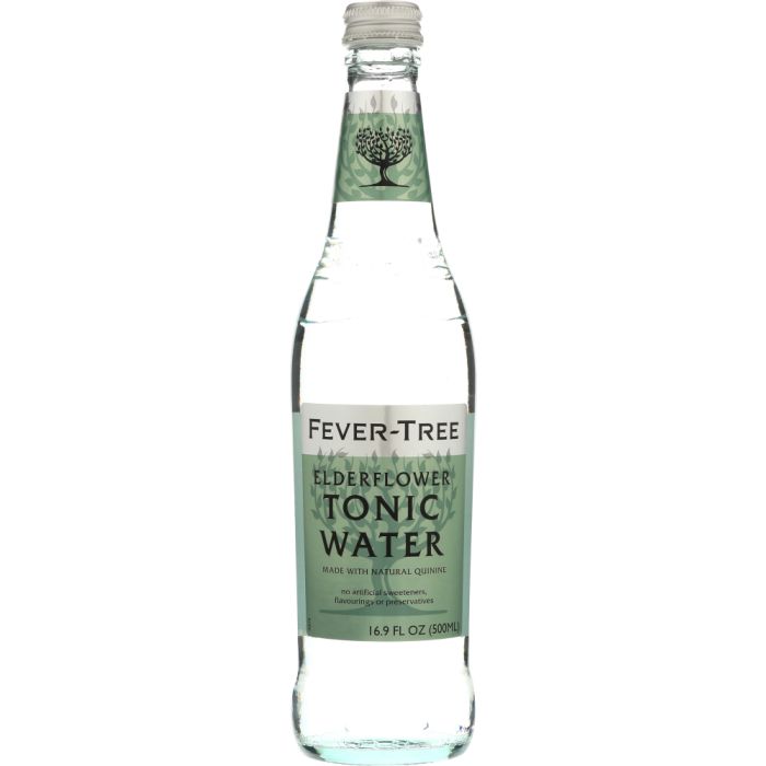 FEVER TREE: Elderflower Tonic Water, 16.9 oz