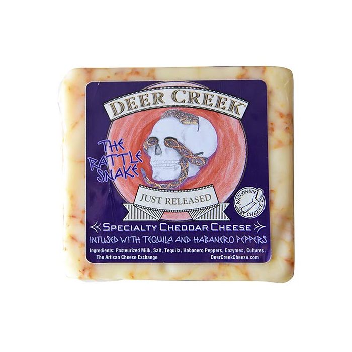 DEER CREEK: The Rattle Snake Cheddar Cheese, 7 oz