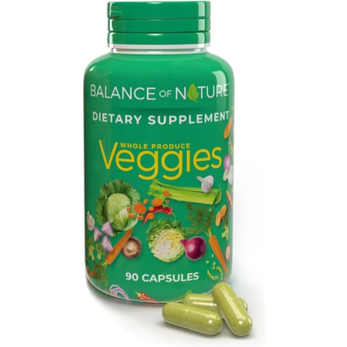 BALANCE OF NATURE: Whole Produce Veggies Supplement, 90 vc