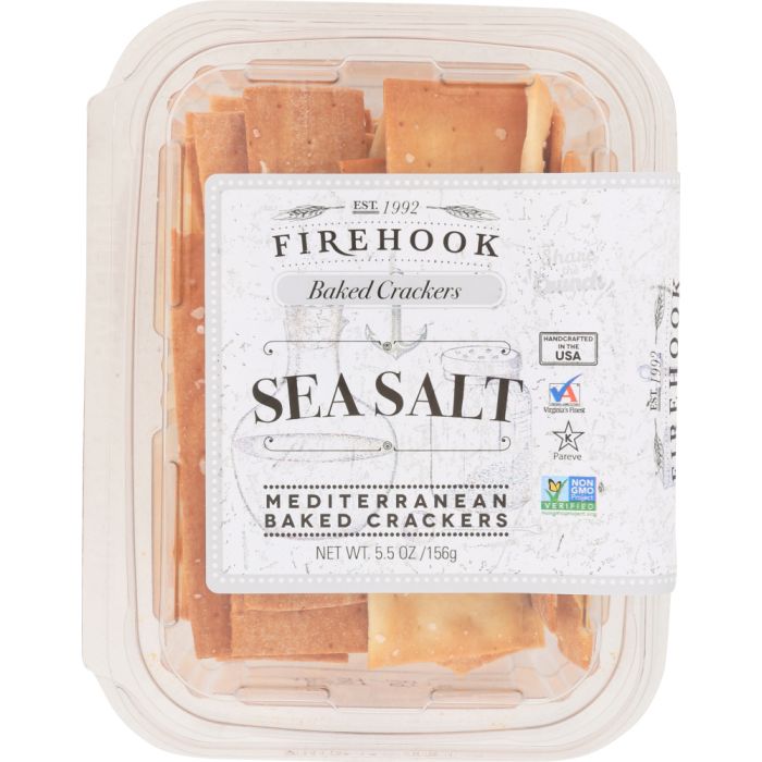 FIREHOOK: Sea Salt Cracker Snack Box, 5.5 oz