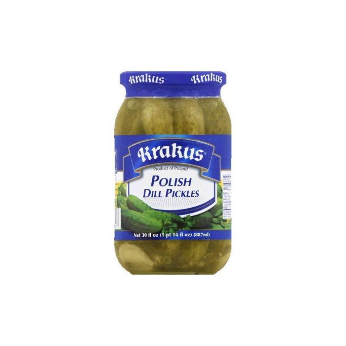 KRAKUS: Polish Dill Pickles, 30 fl oz