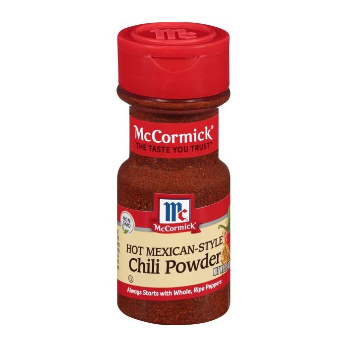MC CORMICK: Spice Chili Pwdrd Hot Mex, 2.5 oz