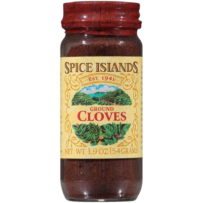 SPICE ISLAND: Seasoning Ground Clove, 1.9 oz