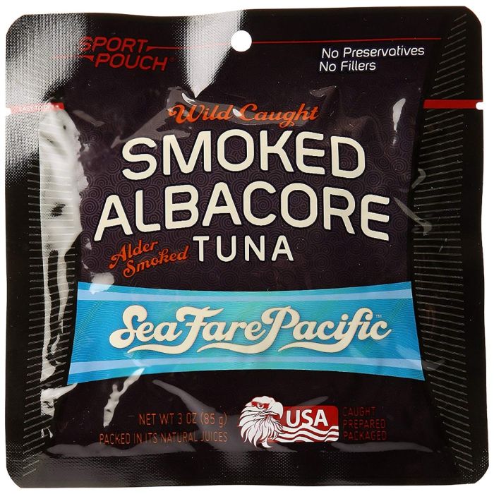 SEAFARE PACIFIC: Smoked Albacore Sport Pouch, 3 oz