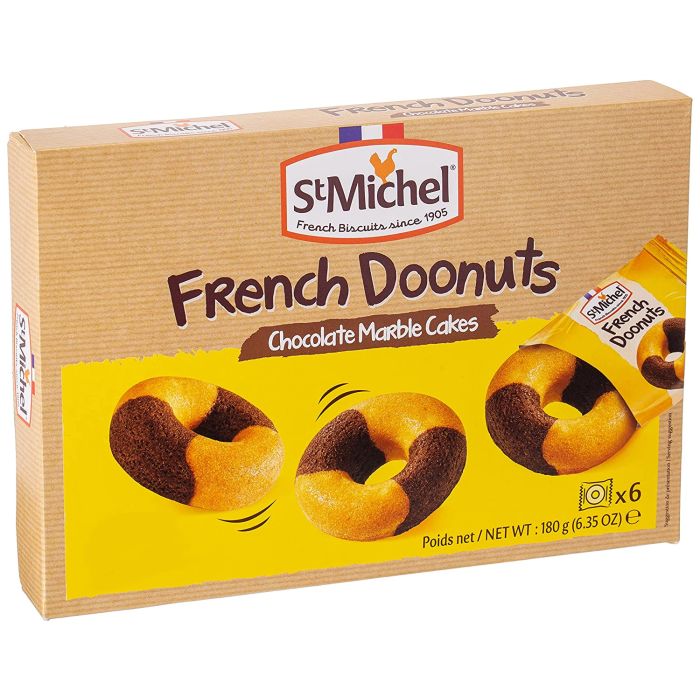 ST MICHEL: French Doonuts Mrbl Cake, 6.35 oz