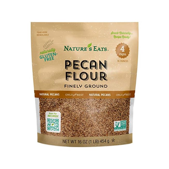 NATURES EATS: Flour Pecan, 16 oz