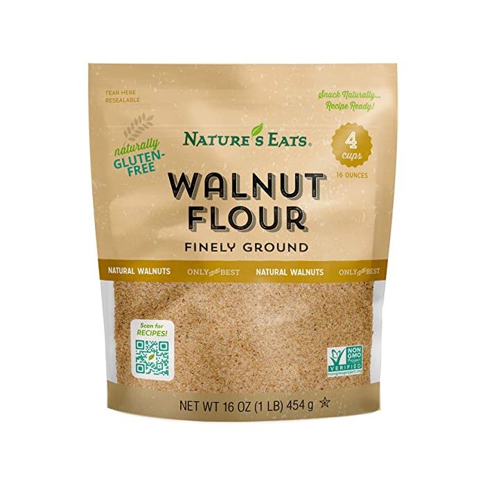 NATURES EATS: Flour Walnut, 16 oz