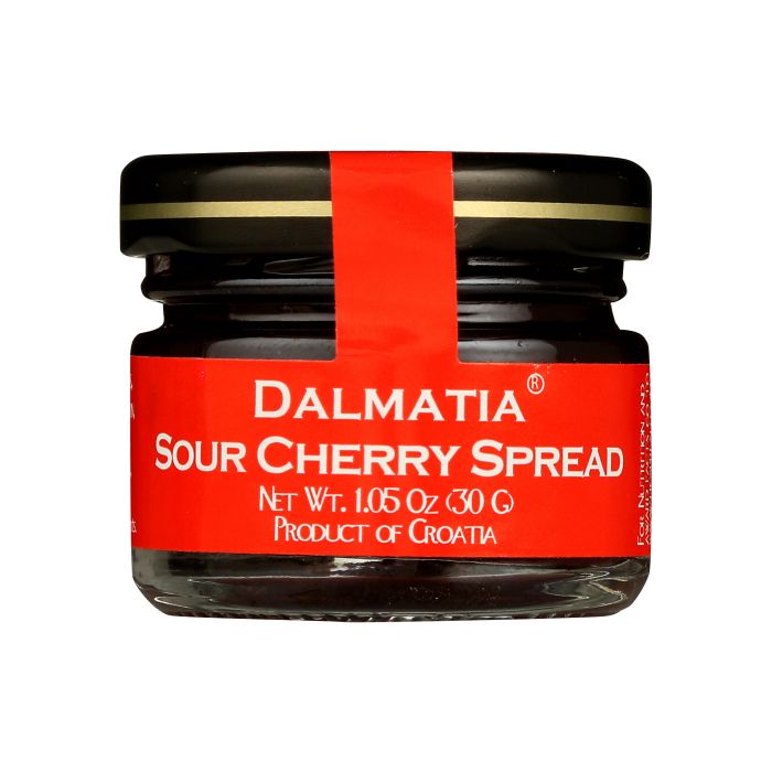 DALMATIA: Spread Sour Cherry Mini Jar, 1.05 oz