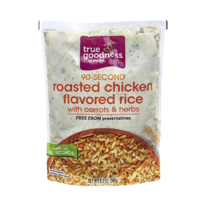 TRUE GOODNESS: Entree Rice Roasted Chckn, 8.8 oz