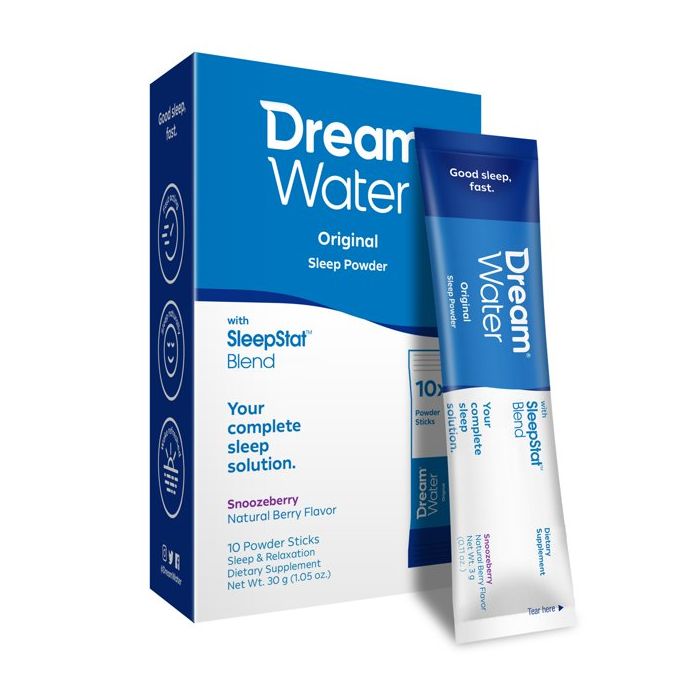 DREAM WATER: Powder Snoozeberry Sleep, 10 ea
