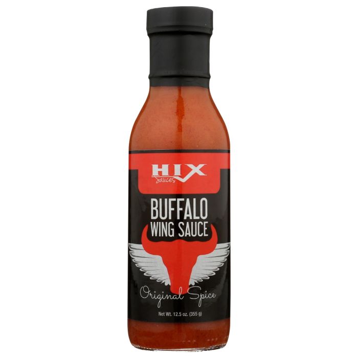 HIX SAUCES: Sauce Buffalo Wing Orig, 12.5 oz