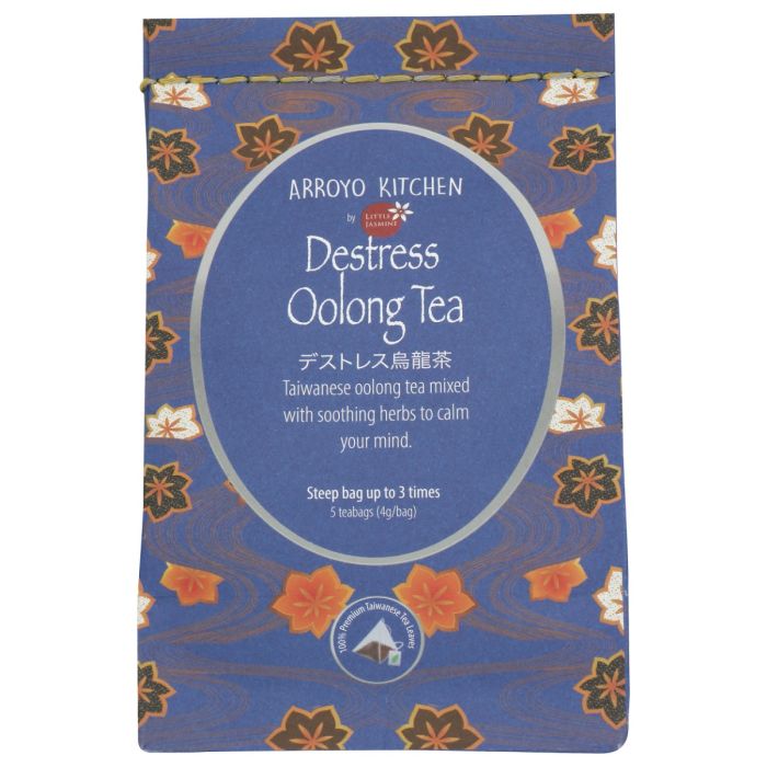 ARROYO KITCHEN: Tea Bag Oolong Destr 5ct, 0.7 oz